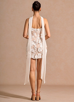 Annelia Mini Klänning Vit image2