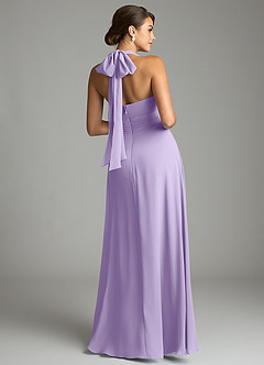 Azazie Tamira Suknie dla druhen Linia A Pofałdowany Szyfon Do ziemi Sukienka image8