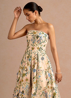 Kleid Evangeline Champagner Multi image5