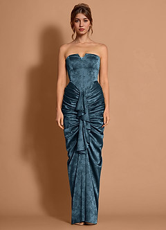 Elaine Moss Brown Vestido largo image4