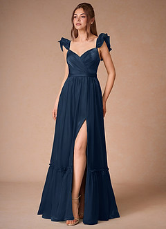 Siofra 네이비 맥시 드레스 image7
