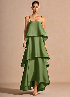 Itasca Olive Green Maxi Dress image4