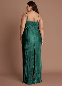 Vestido Verde Esmeralda Largo Nephele image8