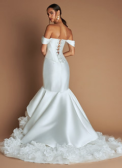 Maxi jurk Diana Wit image7