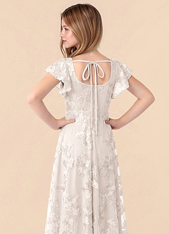 front Azazie Jaymie Junior Formal Dress