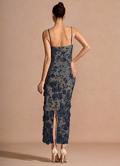 Robe Longue Marine Cireth image2