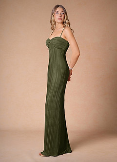Robe Longue Vert Mousse Clair Nephele image4
