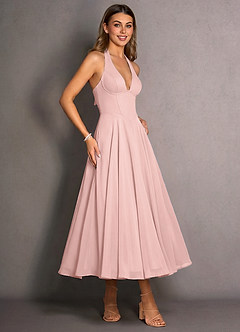 Isabeau Haze Pink Maxi Dress image4