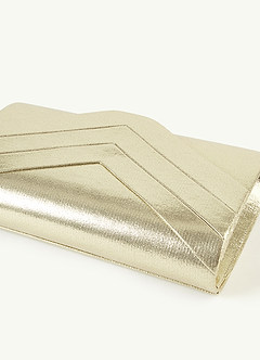 front Layered Envelope Clutch Bag