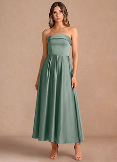 Iseabail Vintage Sage Maxi Dress image3