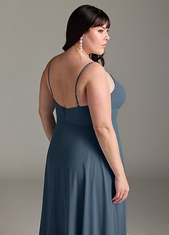 Azazie Akita Bridesmaid Dresses Neptune A-Line Chiffon Dress image11