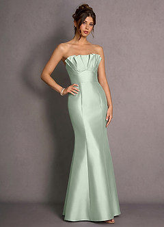 Verity Light Green Maxi Dress image3