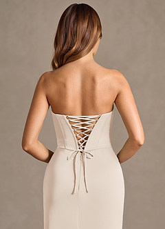 Vestido Crema Largo Katelyn image6