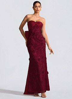 Gudrun Wine Maxi Dress image3