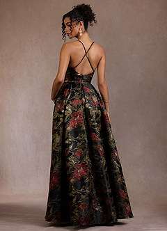 Yara Midnattsros Maxiklänning image2