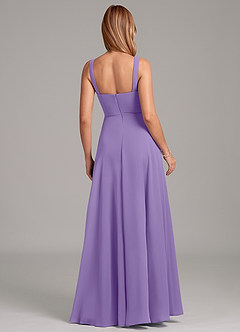 Azazie Shaude Bridesmaid Dresses Tahiti A-Line Pleated Chiffon Dress image2