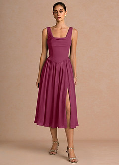 Robe Midi Mûre Novi image4