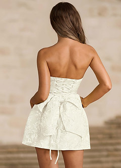 Hadleigh Cream Mini Dress image6
