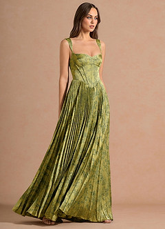 Robe Longue Mousse Marine Isonelle image3