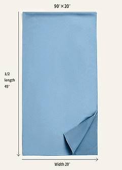 front Azazie Matching Color Chiffon Shawl