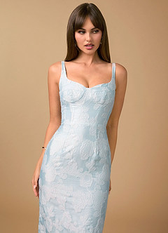Odette Pale Blue Maxi Dress image5