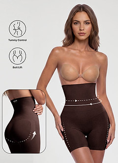 front Azazie Naadloze billenlift korte broek