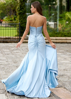 Glitz Light Blue Mermaid Prom Dress image2