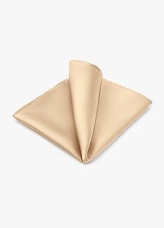 front Stretch Satin Skinny Tie and Pocket Square Set