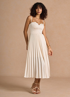Amélie Cream Midi Dress image5