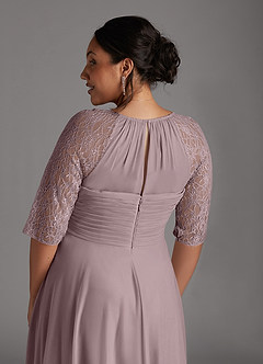 Azazie Gracelyn Kleider für die Brautmutter A-Linie Spitze Kleid Dämmerung image5