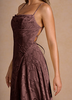 Vestido Moca Coco Largo Irelia image6