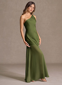 Fatima Olive Maxi Dress image4