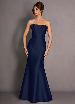 Maxi jurk Verity Diepe Marine image5