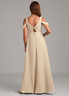 Azazie Rhea Final Sale A-Line Pleated Chiffon Floor-Length Dress image2