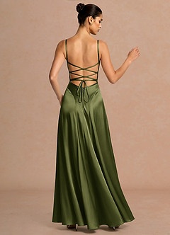 Kleid Muirgen Olivgrün image2