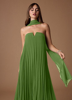Robe Maxi Herbe Verte Nahla image4