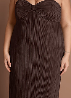 Robe Longue Chocolat Nephele image12
