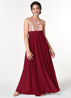 Azazie Sidney A-Line Chiffon Floor-Length Dress image3
