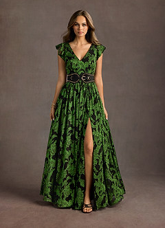 Margeaux Emerald Maxi Dress image3