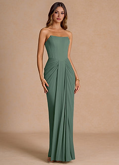 Vestido Eucalipto Largo Anais image4