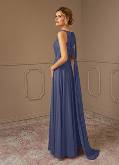 Azazie Joules Mother of the Bride Dresses Stormy A-Line Sequins Chiffon Dress image5