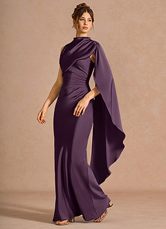 Chesney Dark Purple Maxi Dress image4