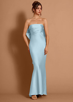 Aveline Sky Blue Maxi Dress image3