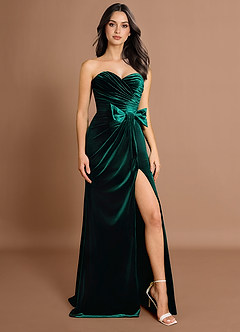 Robe Longue émeraude Ismeria image4