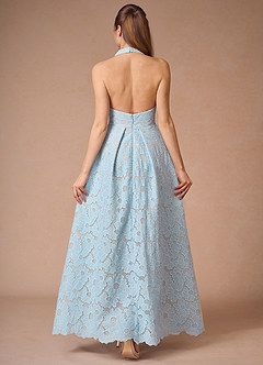 Solenne Navy Maxi Dress image2