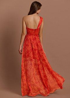 Xylia Tangerine Maxi Dress image4