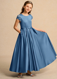 Azazie Bunny Junior Formal Flower Girl Dresses Twilight Ball-Gown Lace Dress image1