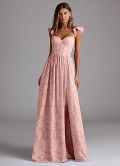 Robe Maxi Rose Brumeux Candice image4