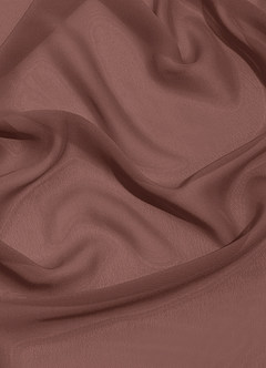 Azazie Lainey Bridesmaid Dresses Espresso A-Line with Pockets Chiffon Dress image8
