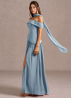 Liora Powder Blue Maxi Dress image14